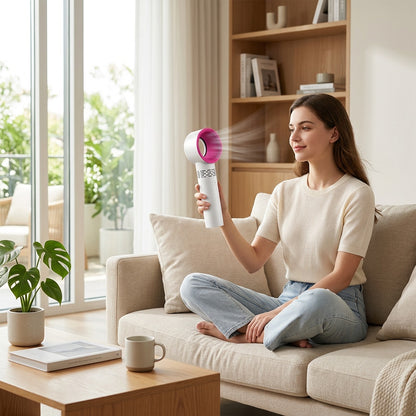 Portable Mini Fan with USB Rechargeable Battery
